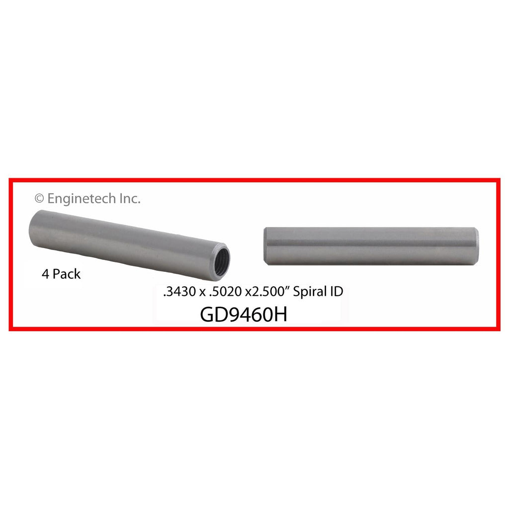 Enginetech GD9460H Engine Valve Guide Set – 4 Pack for Classic Buick and Dodge Models