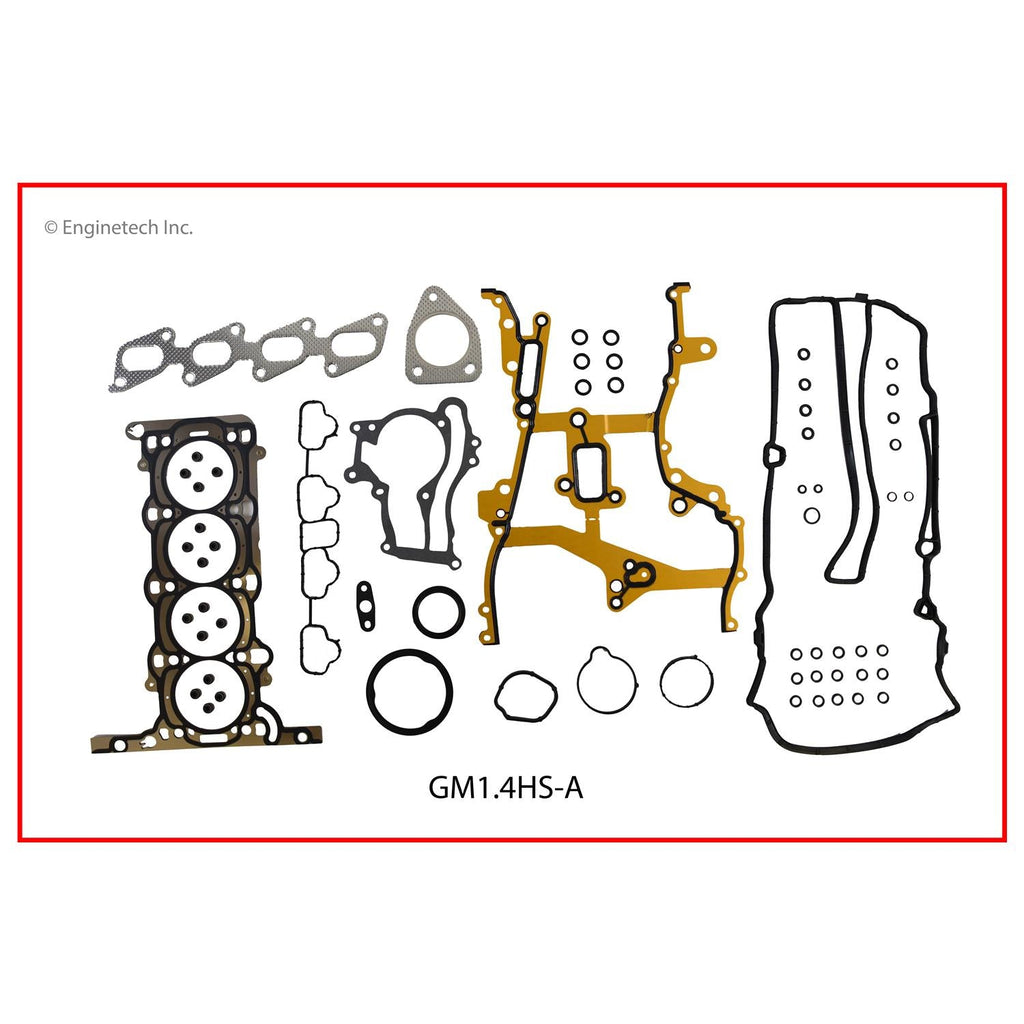 Enginetech GM1.4HS-A Engine Cylinder Head Gasket Set for Chevrolet and GMC Vehicles