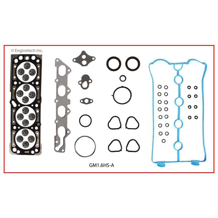 Enginetech GM1.6HS-A Engine Cylinder Head Gasket Set for Chevrolet Aveo 2004-2005