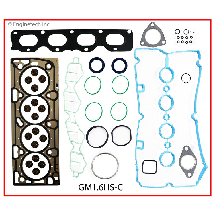 Enginetech GM1.6HS-C Engine Cylinder Head Gasket Set for Chevrolet and GMC Vehicles