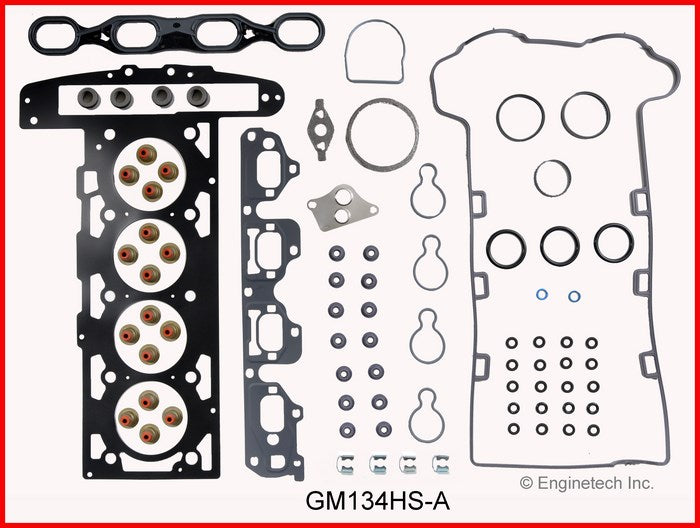 Enginetech GM134HS-A Engine Cylinder Head Gasket Set for GMC and Chevrolet Vehicles