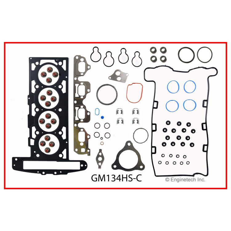 Enginetech GM134HS-CWB Engine Cylinder Head Gasket Set for GMC and Chevrolet Cars and Trucks