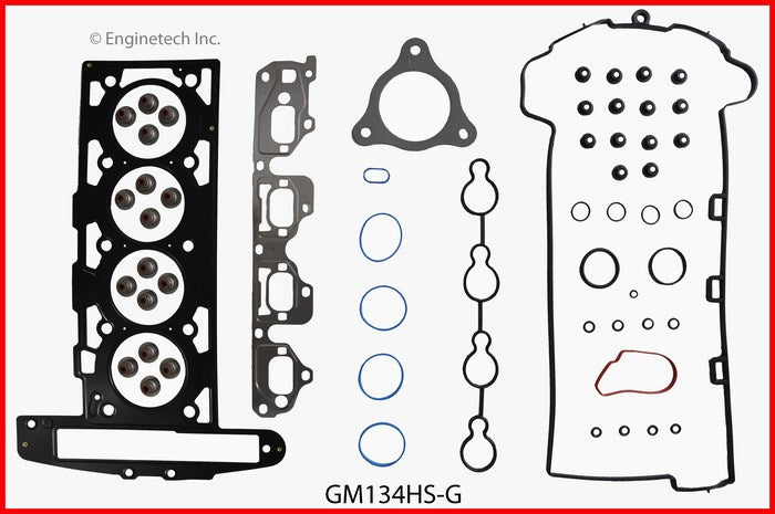 Enginetech GM134HS-G Engine Cylinder Head Gasket Set for GMC and Chevrolet Vehicles