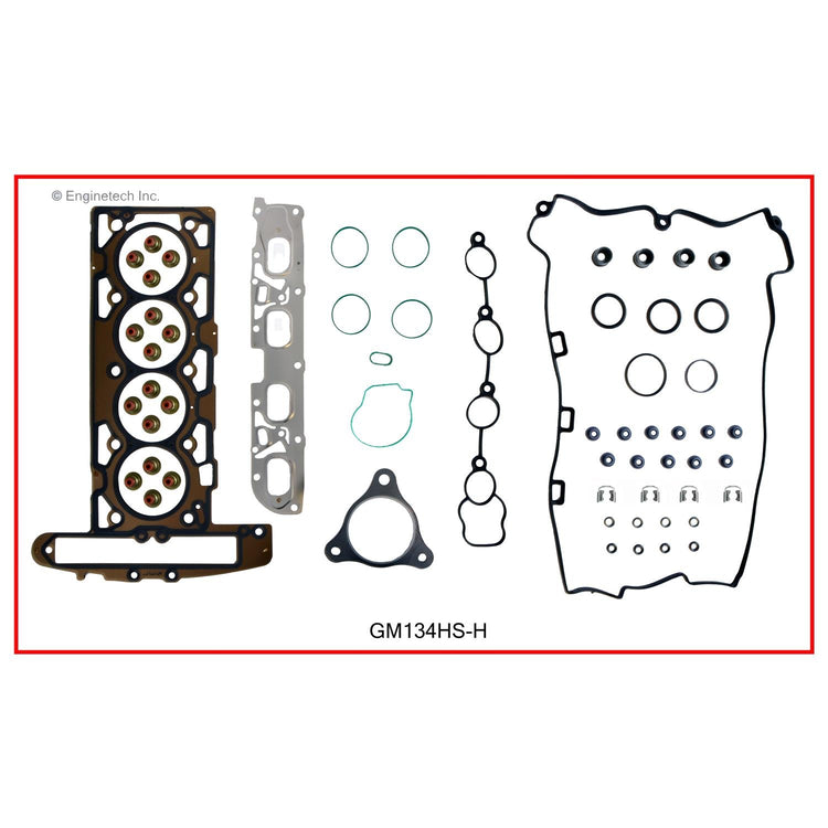 Enginetech GM134HS-H Engine Cylinder Head Gasket Set for Chevrolet and GMC Vehicles