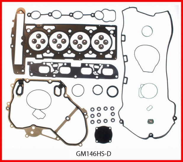 Enginetech GM146HS-D Engine Cylinder Head Gasket Set for GMC and Chevrolet Vehicles