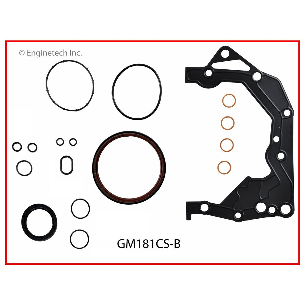 Enginetech GM181K-3 Engine Full Gasket Set for GMC and Chevrolet Car and Truck