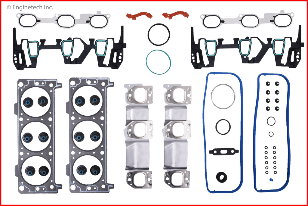Enginetech GM207HS-E Engine Cylinder Head Gasket Set for Chevrolet and GMC Vehicles