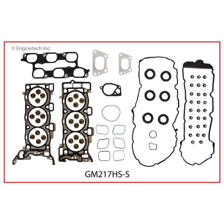Enginetech GM217HS-SWB Engine Cylinder Head Gasket Set for GMC and Chevrolet Vehicles