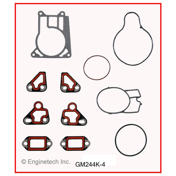 Enginetech GM244K-4 Engine Full Gasket Set for GMC and Chevrolet Cars and Trucks