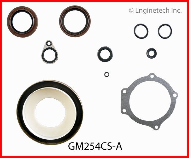 Enginetech GM254CS-A Engine Lower End Gasket Set for GMC and Chevrolet Vehicles