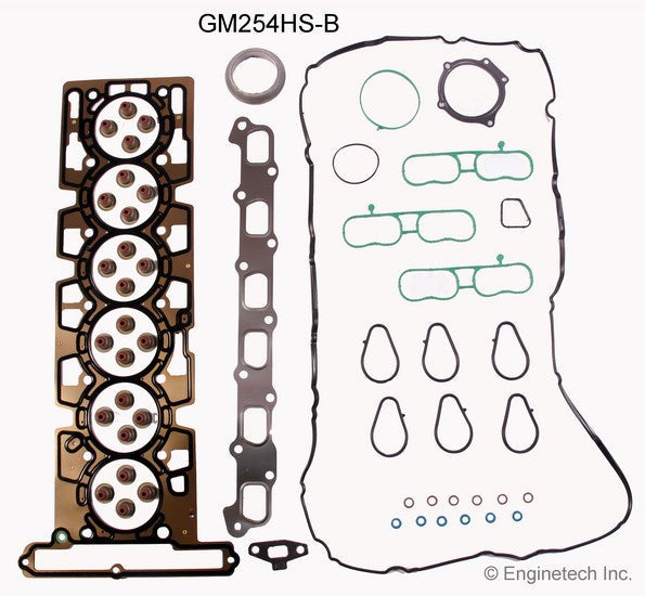 Enginetech GM254HS-B Engine Cylinder Head Gasket Set for GMC and Chevrolet Vehicles