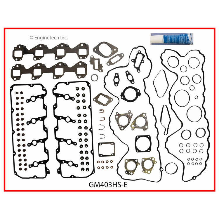 Enginetech GM403HS-E Engine Cylinder Head Gasket Set for GMC and Chevrolet Trucks and Cars