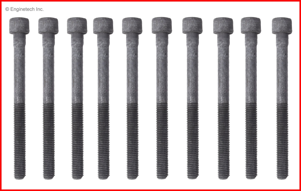 Enginetech HB109 Engine Head Bolt Set for Nissan Versa (2012-2017)