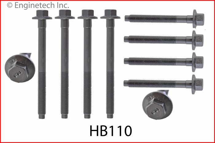 Enginetech HB110 Engine Head Bolt Set for Ford and Mercury Vehicles
