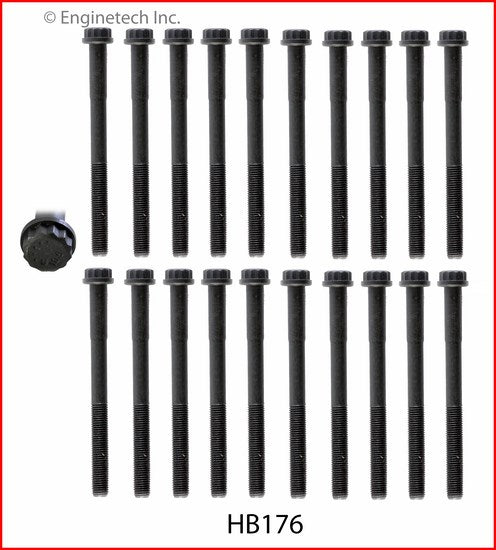 Enginetech HB176 Engine Head Bolt Set for Lexus and Toyota Models