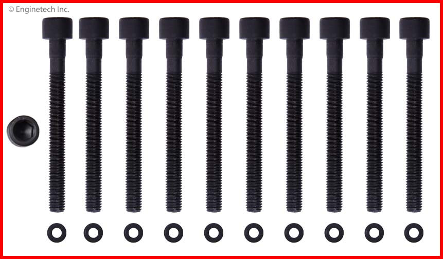 Enginetech HB183 Engine Head Bolt Set for Nissan 240SX and Frontier