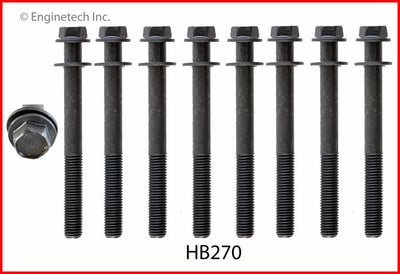 Enginetech HB270 Engine Head Bolt Set for Suzuki Grand Vitara and Chevrolet Tracker