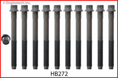 Enginetech HB272 Engine Head Bolt Set for Mitsubishi Lancer (2002-2007)