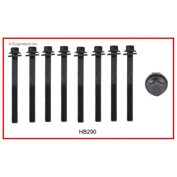 Enginetech HB290 Engine Head Bolt Set for One Cylinder – Compatible with 2011-2012 Chrysler and Dodge Models