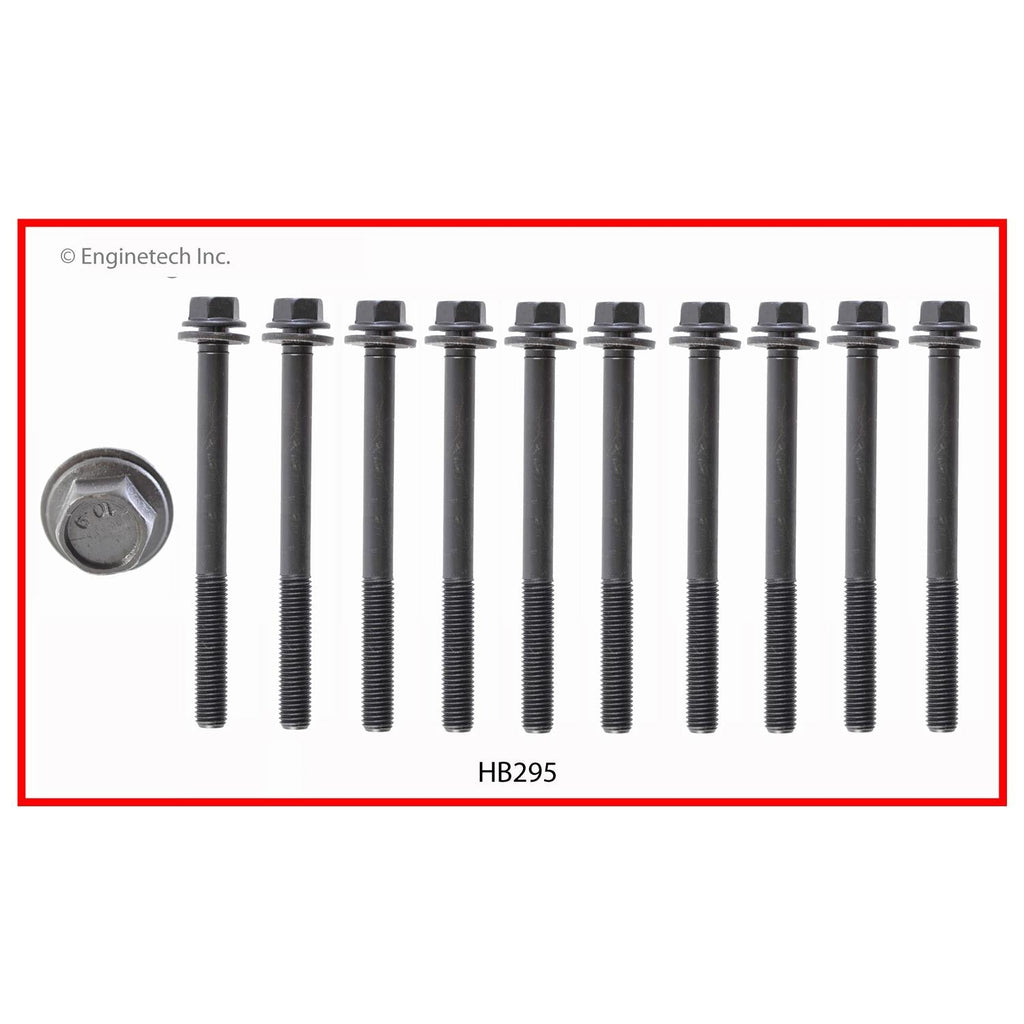 Enginetech HB295 Engine Head Bolt Set for Honda Civic and Civic Del Sol (1996-2000)