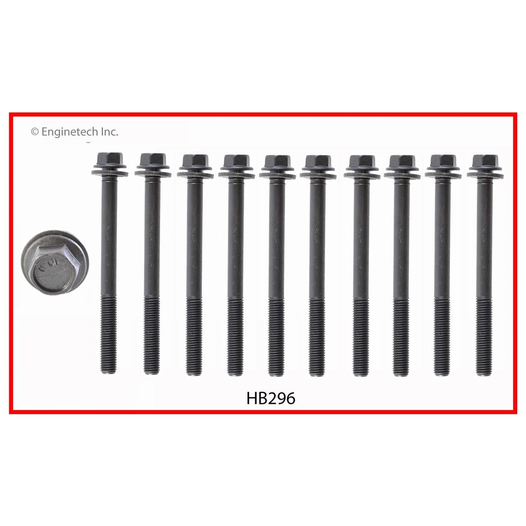 Enginetech HB296 Engine Head Bolt Set for Honda Civic (2001-2005)