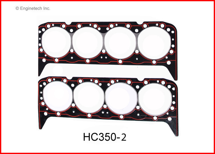 Enginetech HC350-2 Engine Cylinder Head Gasket for GMC and Chevrolet Cars and Trucks