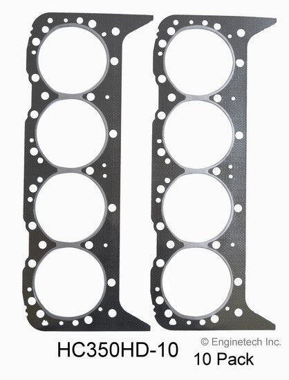 Enginetech HC350HD-10 Engine Cylinder Head Gasket for GMC and Chevrolet Cars and Trucks
