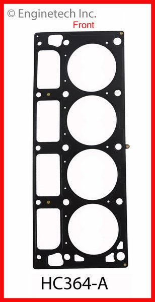 Enginetech HC364-A Engine Cylinder Head Gasket for GMC and Chevrolet Cars and Trucks