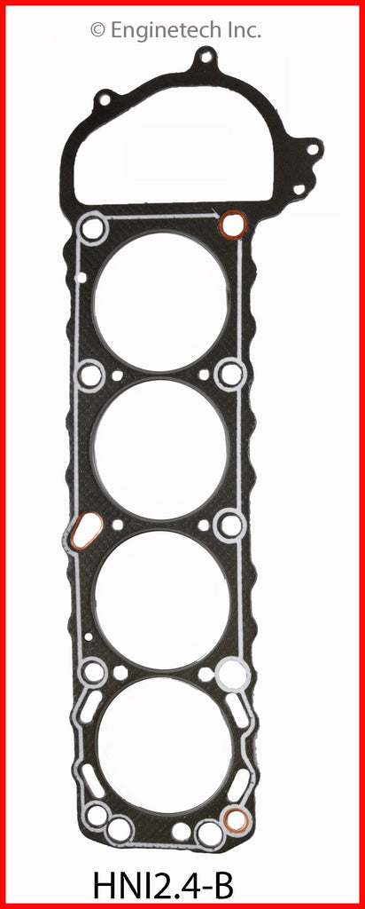 Enginetech HNI2.4-B Engine Cylinder Head Gasket for Nissan Cars and Trucks