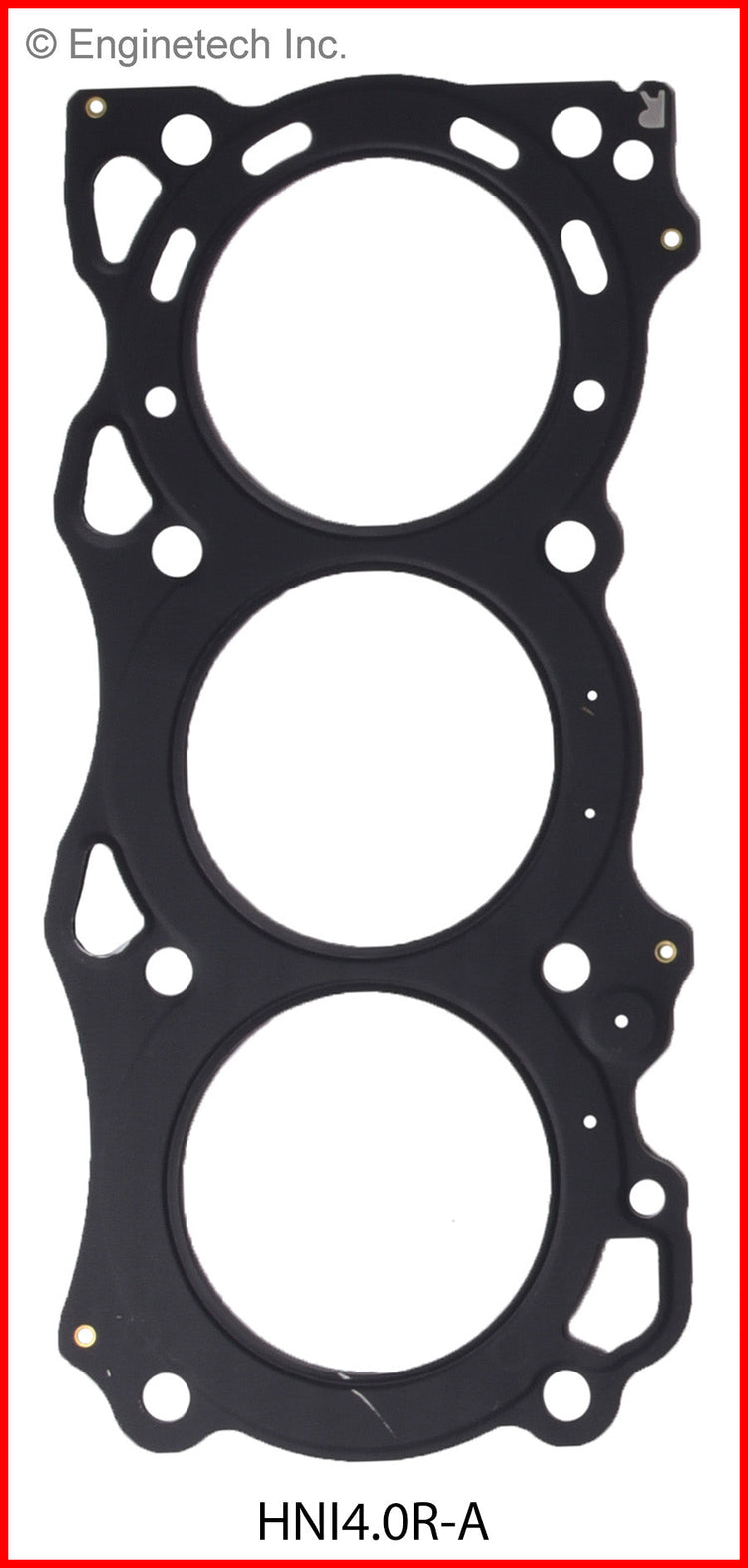 Enginetech HNI4.0R-A Engine Cylinder Head Gasket for Nissan and Suzuki Vehicles