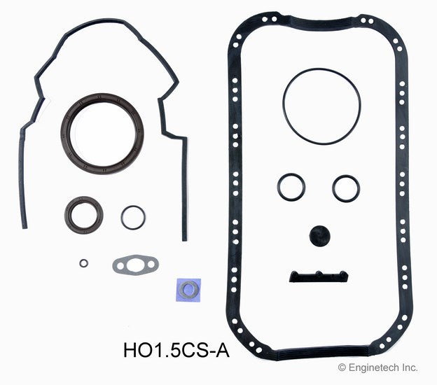Enginetech HO1.5CS-A Engine Lower End Gasket Set for Honda Civic and del Sol
