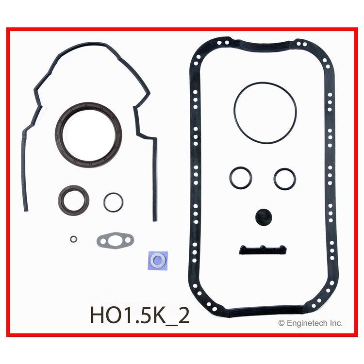 Enginetech Engine Full Gasket Set for Honda Civic and Del Sol (Part HO1.5K-2)