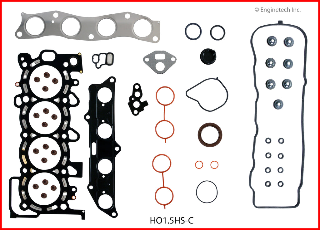 Enginetech HO1.5K-3 Engine Full Gasket Set for Honda Fit (2007-2008)