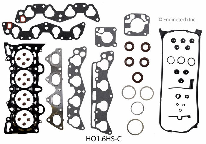 Enginetech Honda HO1.6HS-C Engine Cylinder Head Gasket Set for Honda Civic del Sol (1996-1997)