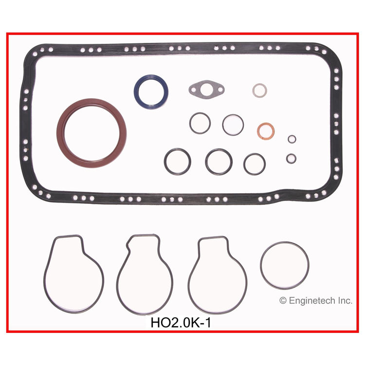 Enginetech Engine Full Gasket Set for Honda CR-V (1997-2001) – Part Number HO2.0K-1