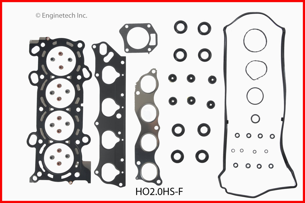 Enginetech Engine Full Gasket Set for Honda Civic 2002-2005, Part Number HO2.0K-3