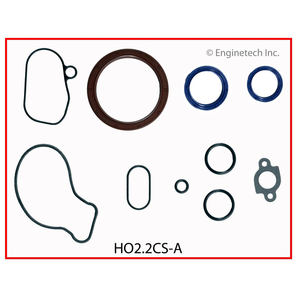 Enginetech HO2.2CS-A Engine Lower End Gasket Set for Honda and Isuzu Vehicles