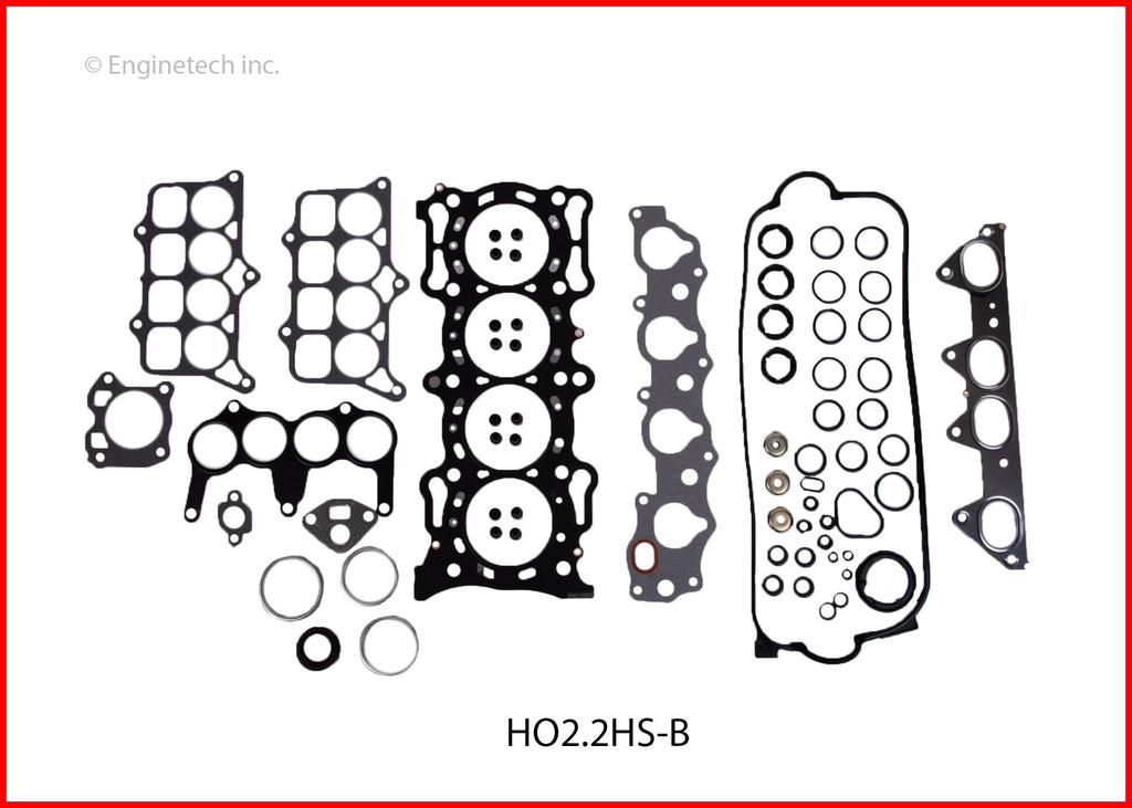 Enginetech Honda Engine Cylinder Head Gasket Set HO2.2HS-B