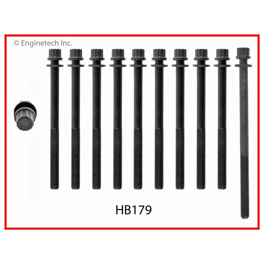 Enginetech HO2.2HS-CWB Engine Cylinder Head Gasket Set for Honda and Isuzu Vehicles