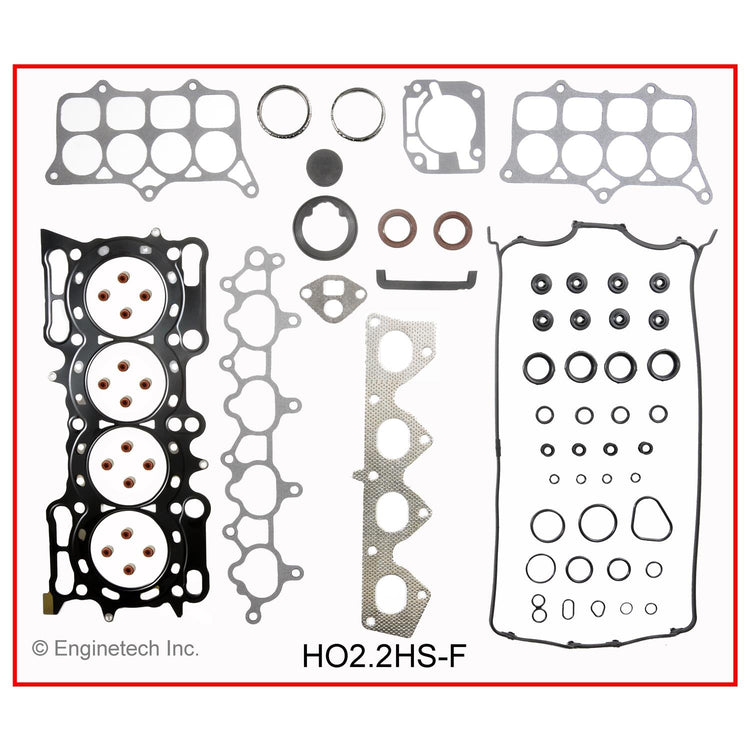 Enginetech Honda HO2.2HS-F Engine Cylinder Head Gasket Set for Honda Prelude (1997-2001)