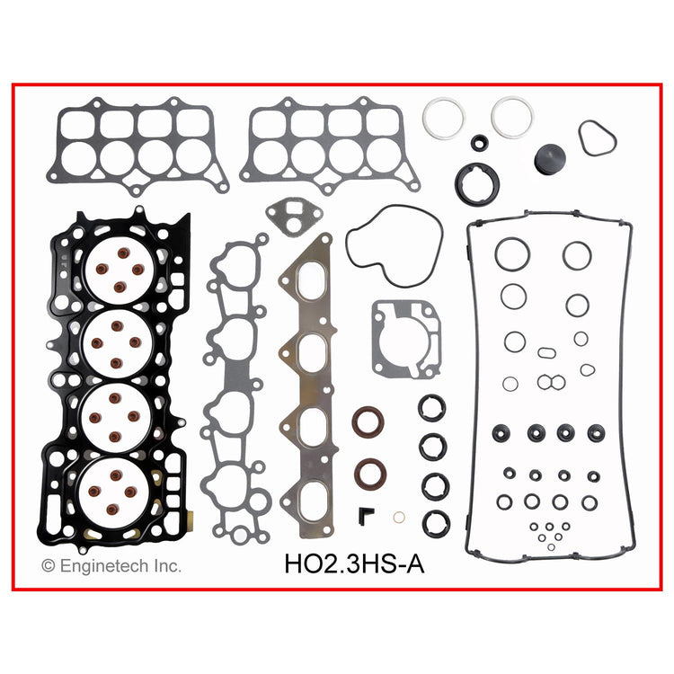 Enginetech HO2.3HS-A Engine Cylinder Head Gasket Set for Honda Prelude (1992-1996)