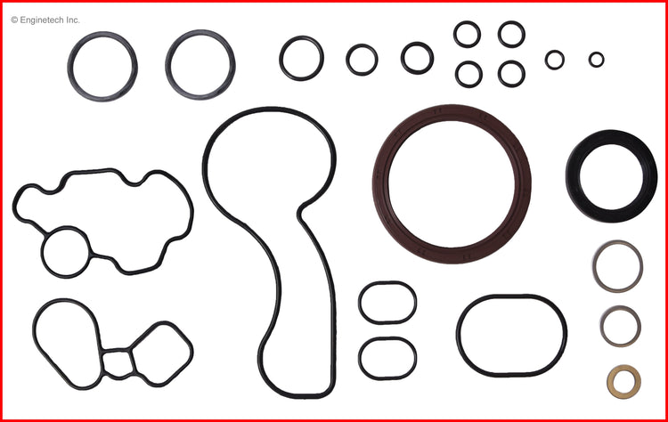 Enginetech HO2.4CS-B Engine Lower End Gasket Set for Honda and Acura Vehicles