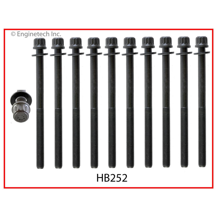 Enginetech HO2.4HS-AWB Engine Cylinder Head Gasket Set for Honda CR-V with Head Bolts