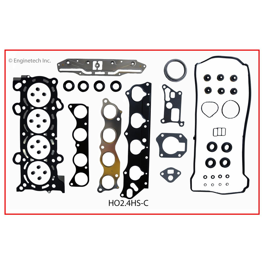 Enginetech HO2.4HS-C Engine Cylinder Head Gasket Set for Honda Cars and Trucks