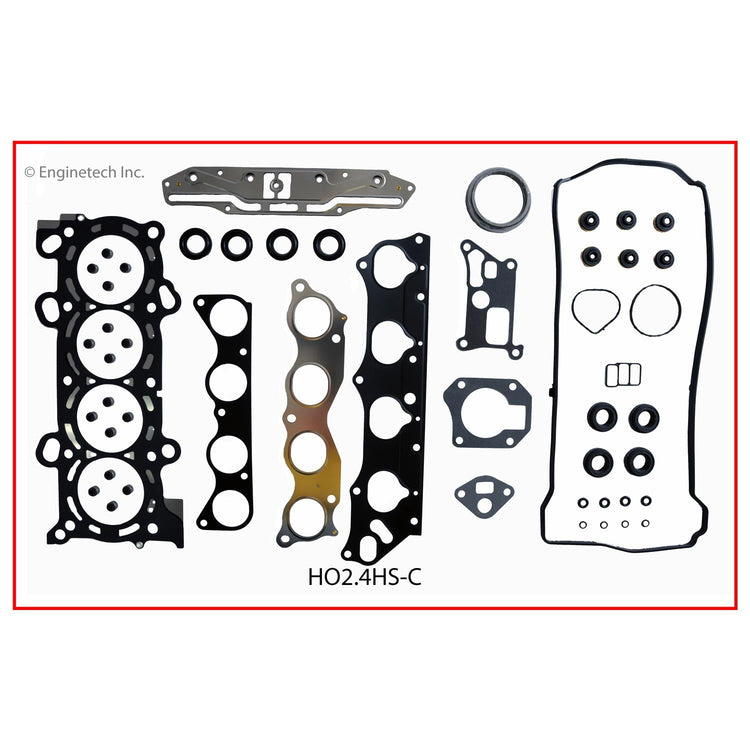 Enginetech HO2.4K-1 Engine Full Gasket Set for Honda Cars and Trucks
