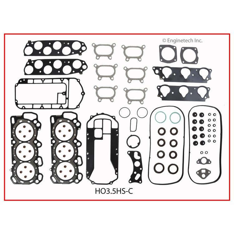 Enginetech HO3.5HS-CAWB Engine Cylinder Head Gasket Set for Honda and Acura Vehicles