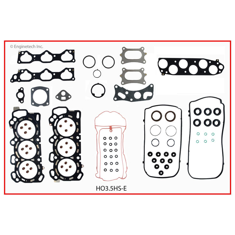 Enginetech HO3.5HS-EWB Engine Cylinder Head Gasket Set for Honda and Acura Vehicles