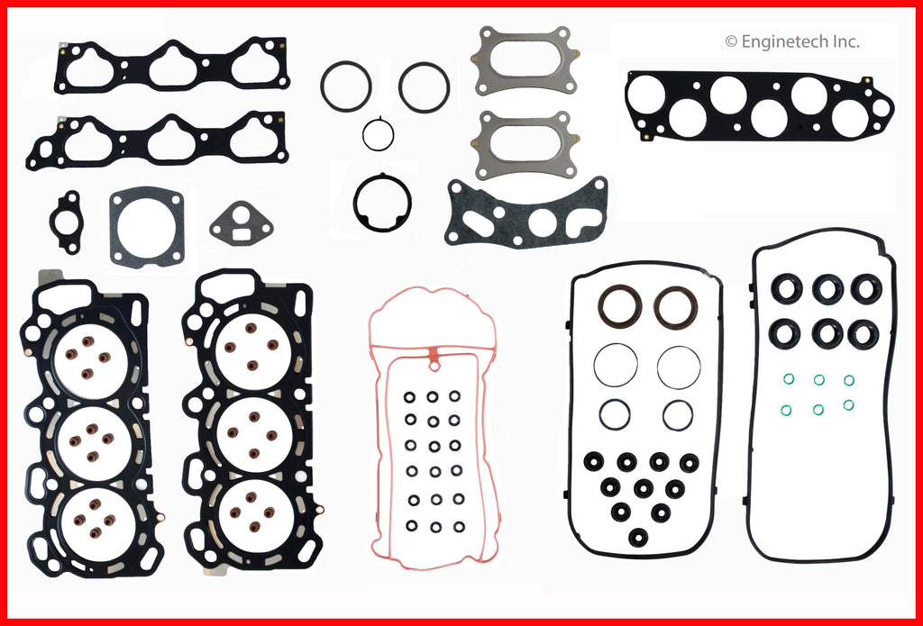 Enginetech HO3.5HS-E Engine Cylinder Head Gasket Set for Honda and Acura Vehicles