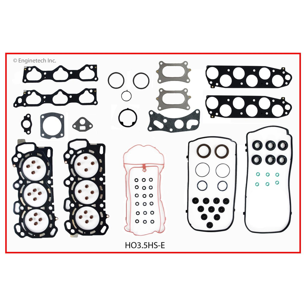 Enginetech HO3.5K-1 Engine Full Gasket Set for Honda and Acura Vehicles