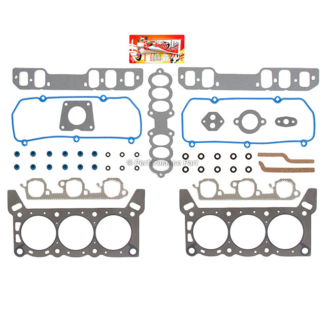 Full Gasket Set Bearings Rings Fit 94-95 Mercury Ford Thunderbird 3.8L OHV